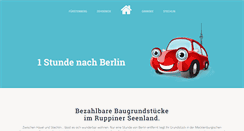 Desktop Screenshot of ick-wohn-beim-see.de
